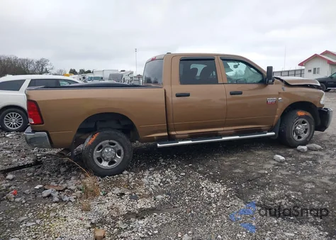 2012 Ram 2500 St from USA, damaged, VIN 3C6UD5CL8CG284316